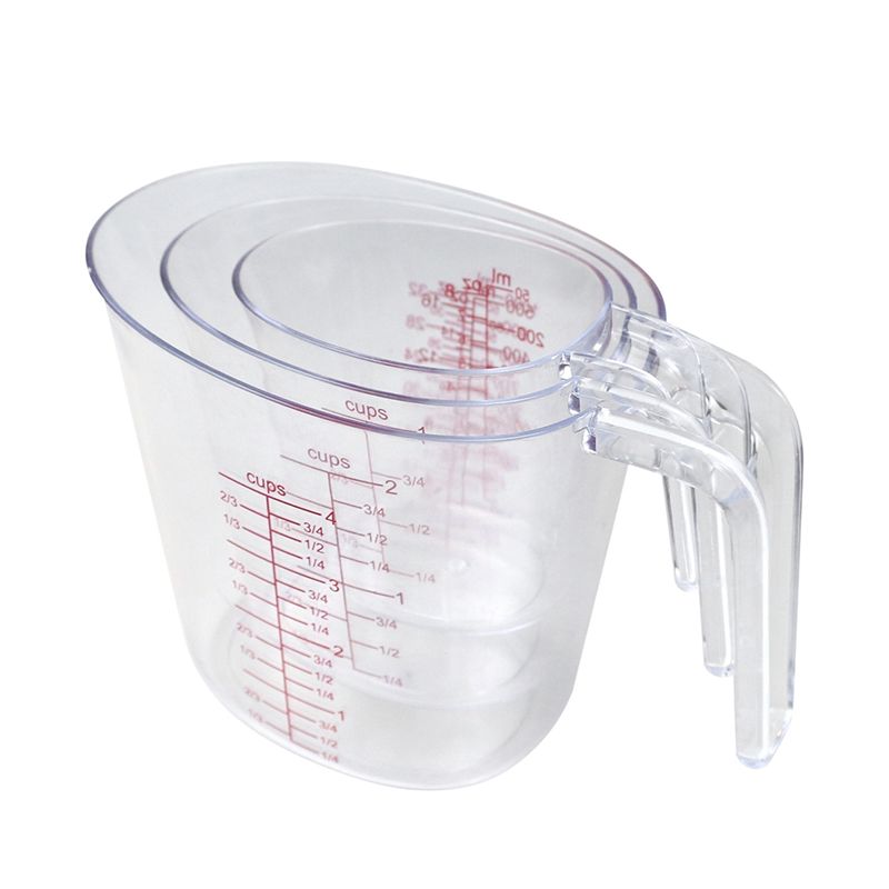 Baking (Kitchen Ingredient) - Tasse à mesurer en plastique transparent