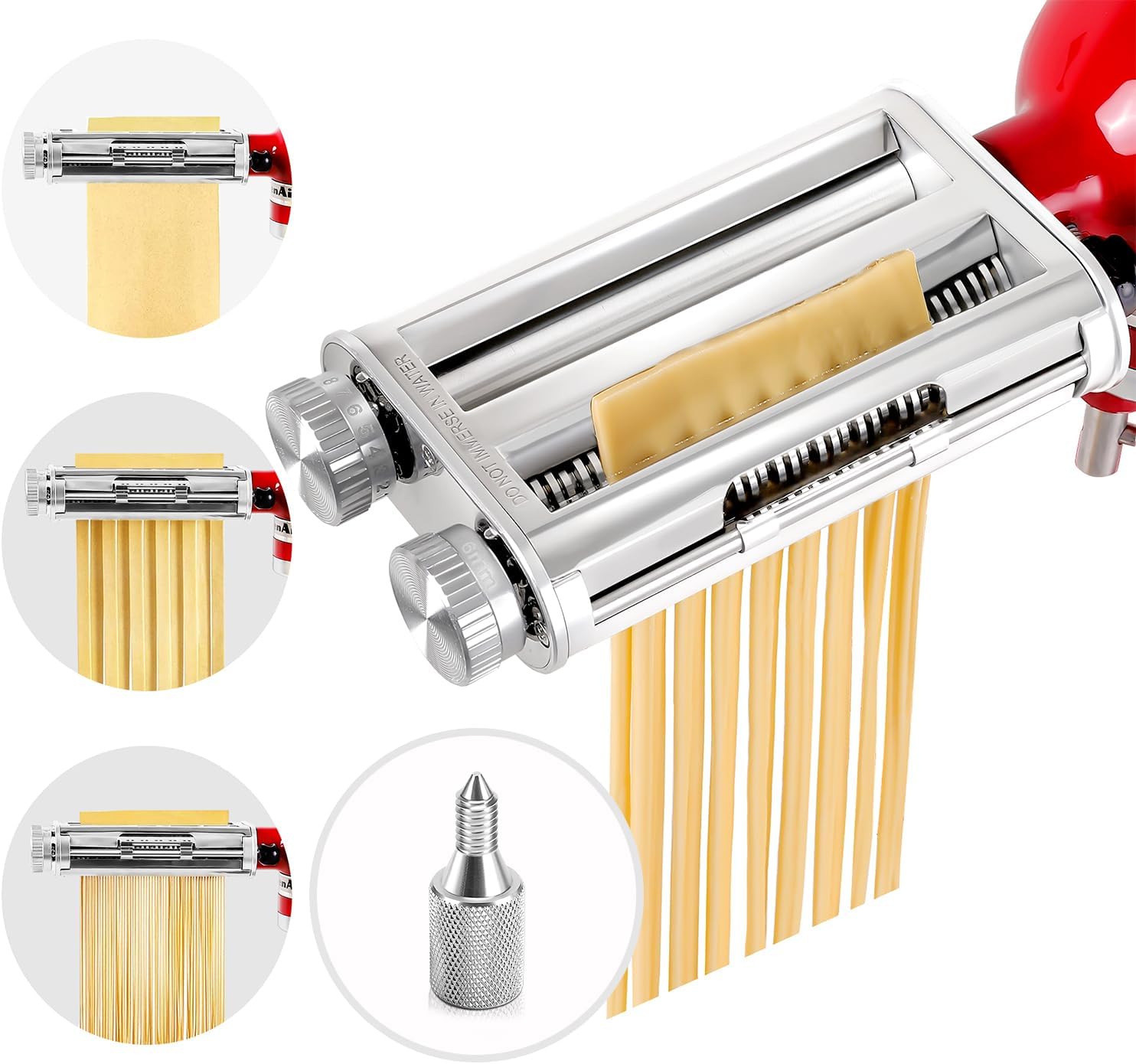 Kitchenaid Baking Set - Accessoire de coupe-pâtes 3-en-1 pour batteur