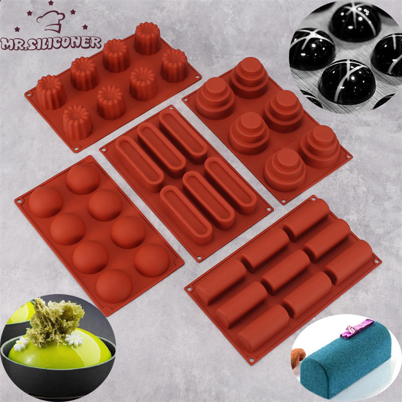 Kitchen Baking Store - Moules ronds demi-sphère en Silicone, boule