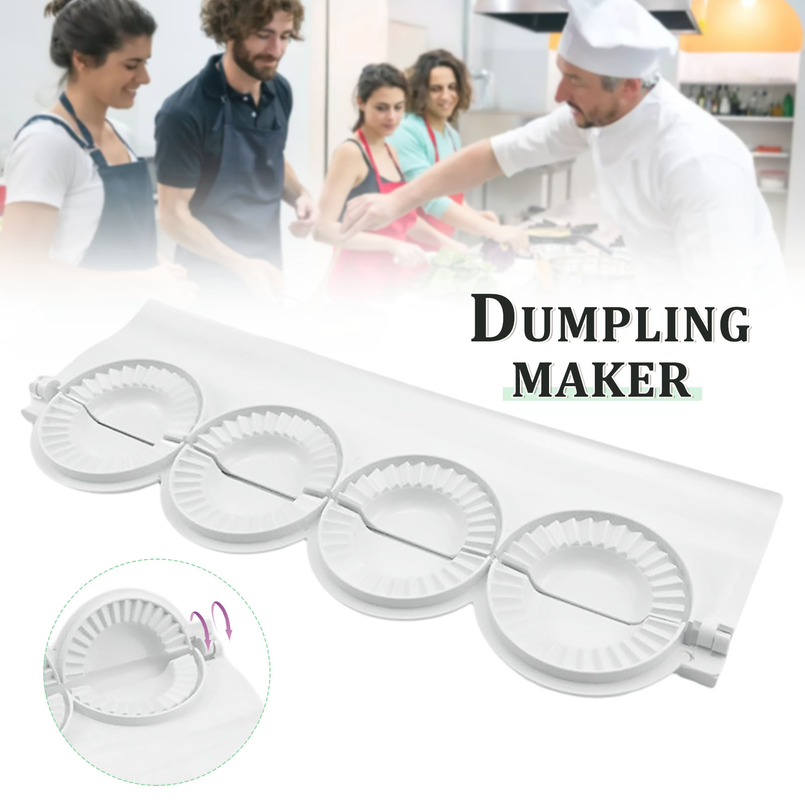 Kitchen Baking Store - Grand moule à boulettes de bricolage,