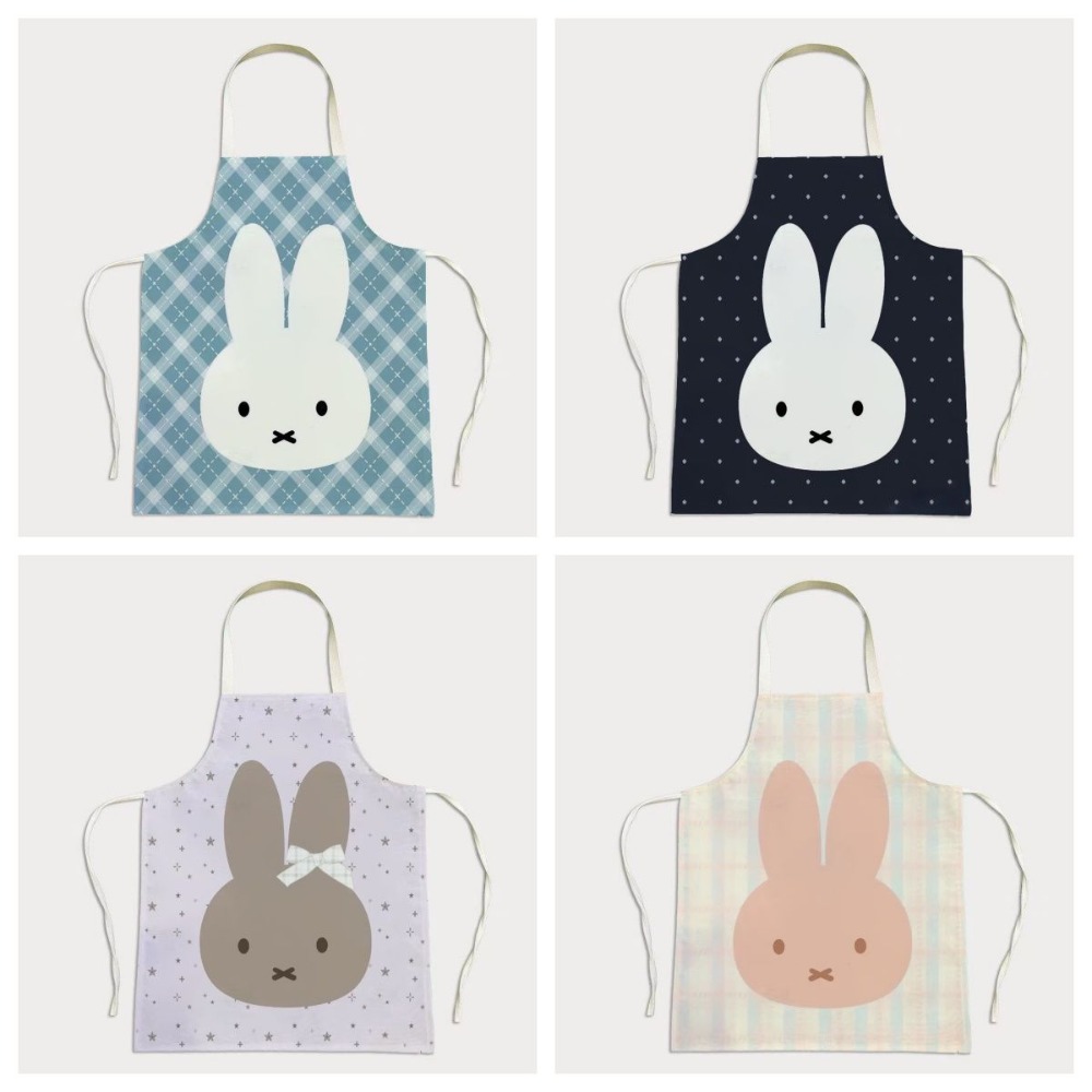 Kitchen Baking Store - Tablier en tissu imperméable Miffy Kawaii