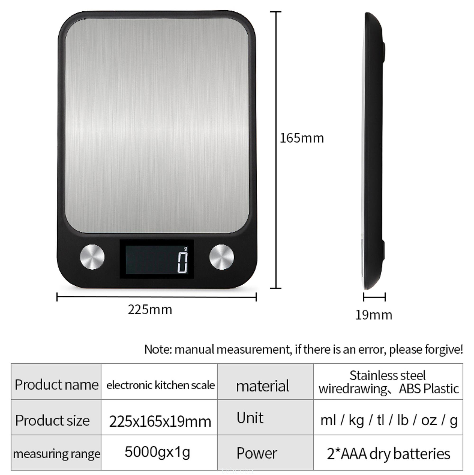 Balance de cuisine 5/10/15Kg,  - Kitchen Baking Scale avis et prix