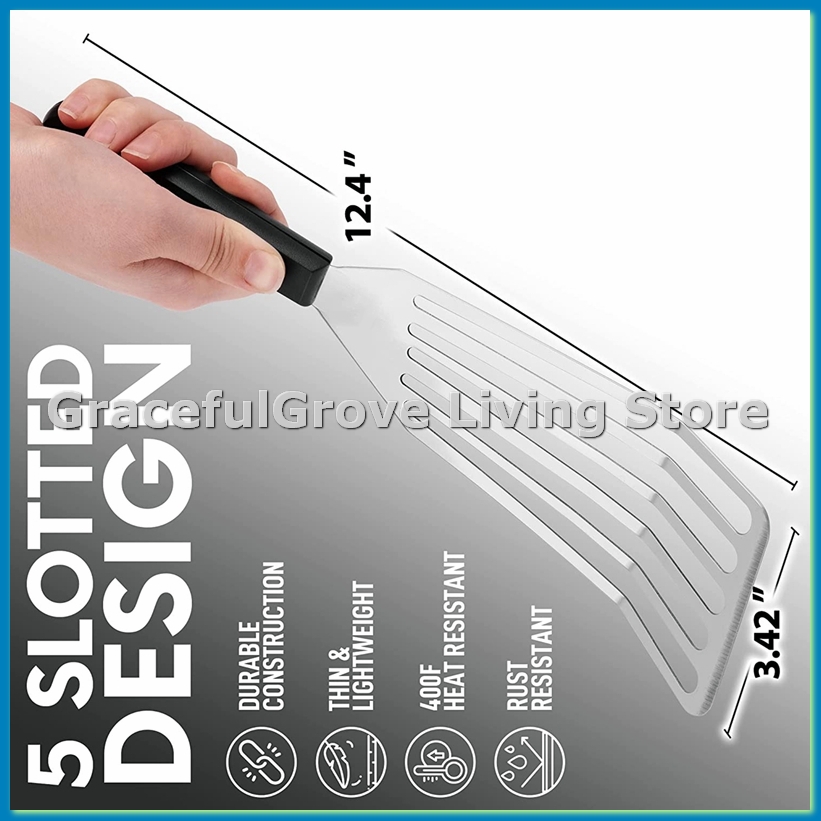 Spatule à poisson de 12,4 pouc - Offset Spatula Set avis et prix