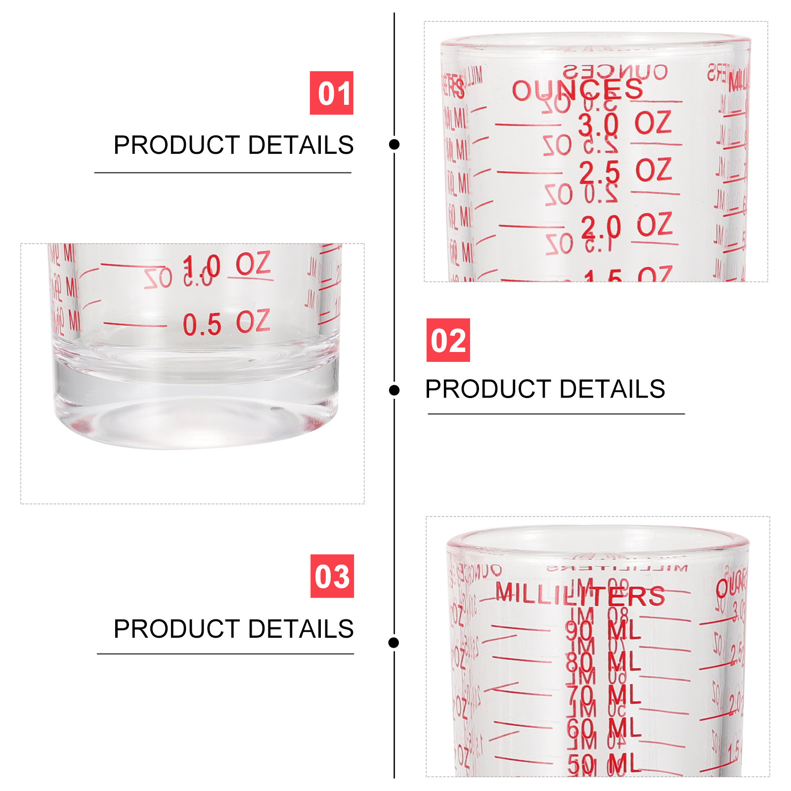Ensemble de 3 tasses à mesurer - Kitchen Baking Scale avis et prix