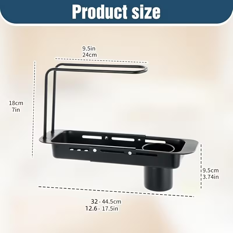 Égouttoir de cuisine extensibl - Kitchen Uncle avis et prix