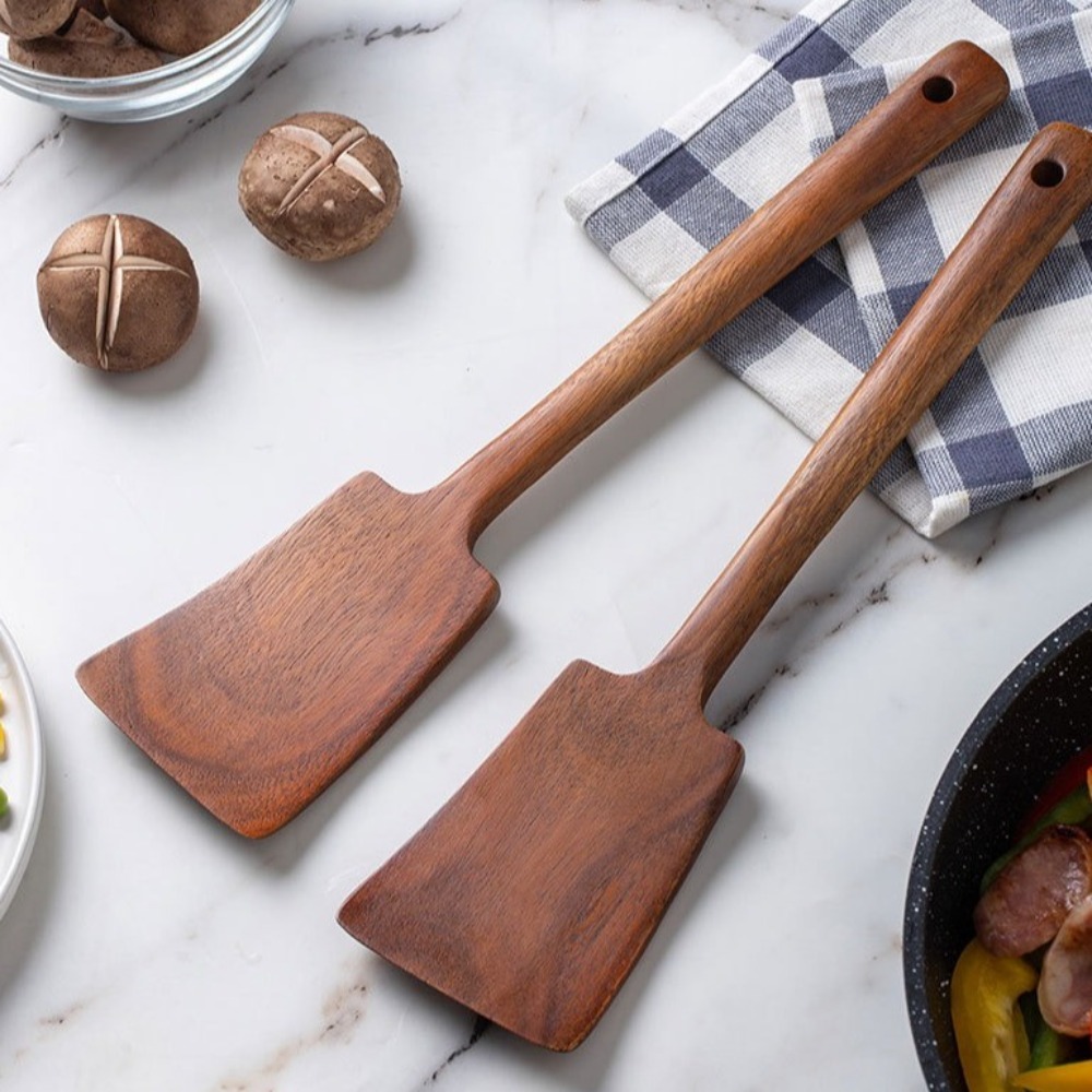 Spatule de cuisine en bois mas - Offset Spatula Set avis et prix